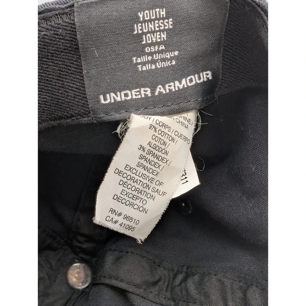 Under Armor Hat Youth Camoflage Snap Back‎ Cap Camo Hunter Country